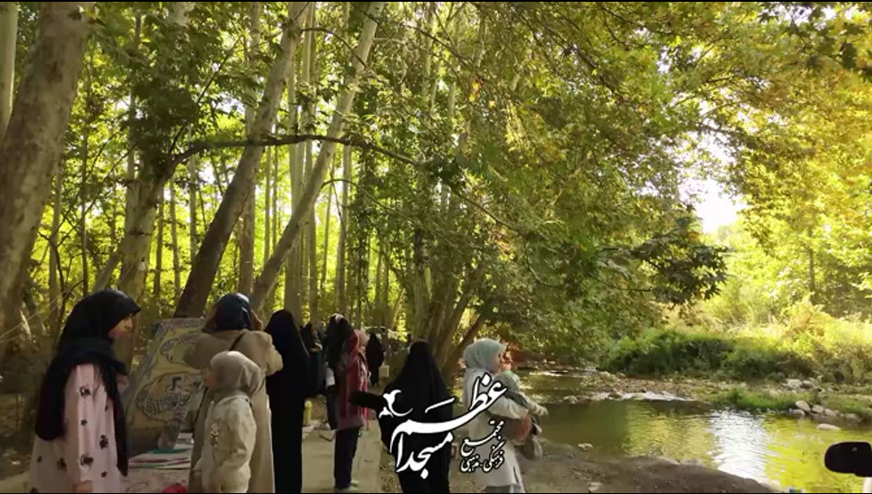 اردوی خانواده‌گی یک روزه در باغ 3 هکتاری در سپیدان