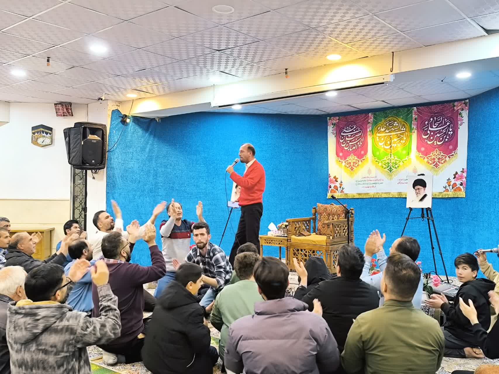 مولودی خوانی علیرضا طاووسی در ولادت حضرت ابوالفضل (علیه السلام)