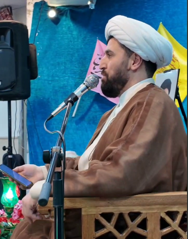 گوشه ای از مراسم امشب مسجد اعظم شیراز